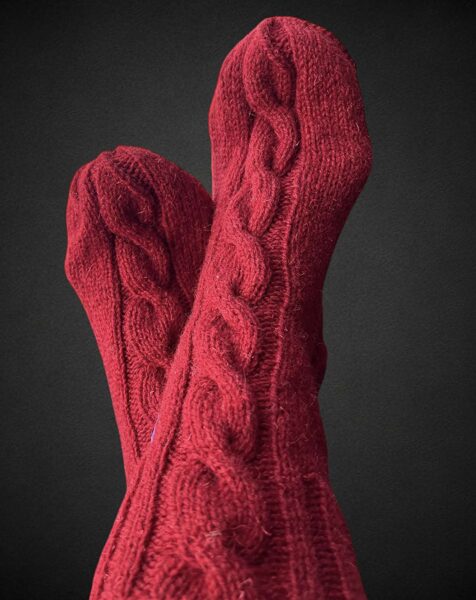 Divkāršās aitu vilnas zeķes 36 - 41. izmērs